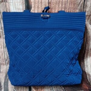 Vera Bradley Deep Blue Quilted Tote